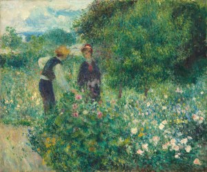 Picking Flowers by Renoir